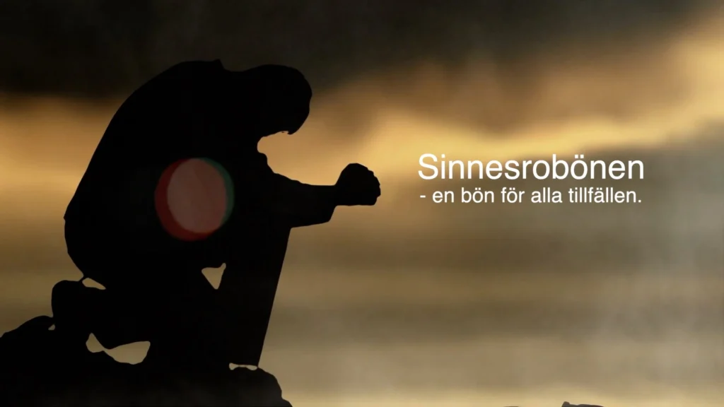 Sinnesrobönen, AA bön